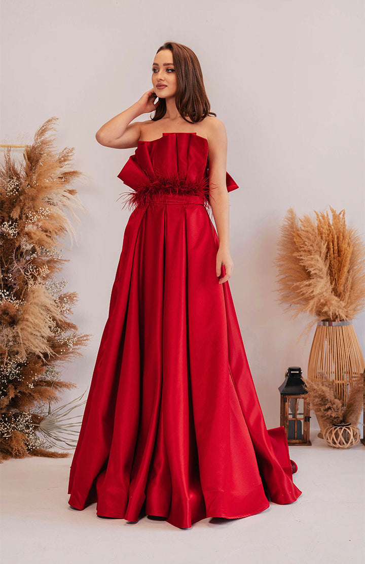 Taffeta evening dress Tia – Georgiana Iordache