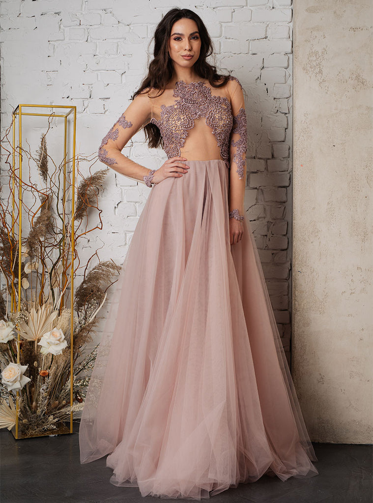 Rochie A-line din tulle Abigail – Georgiana Iordache
