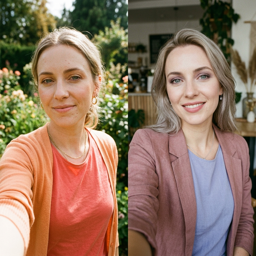 Before and after analiza cromatica 2